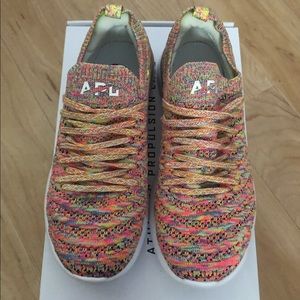 Women's Techloom Wave Lace-up Knit In Multi-Color